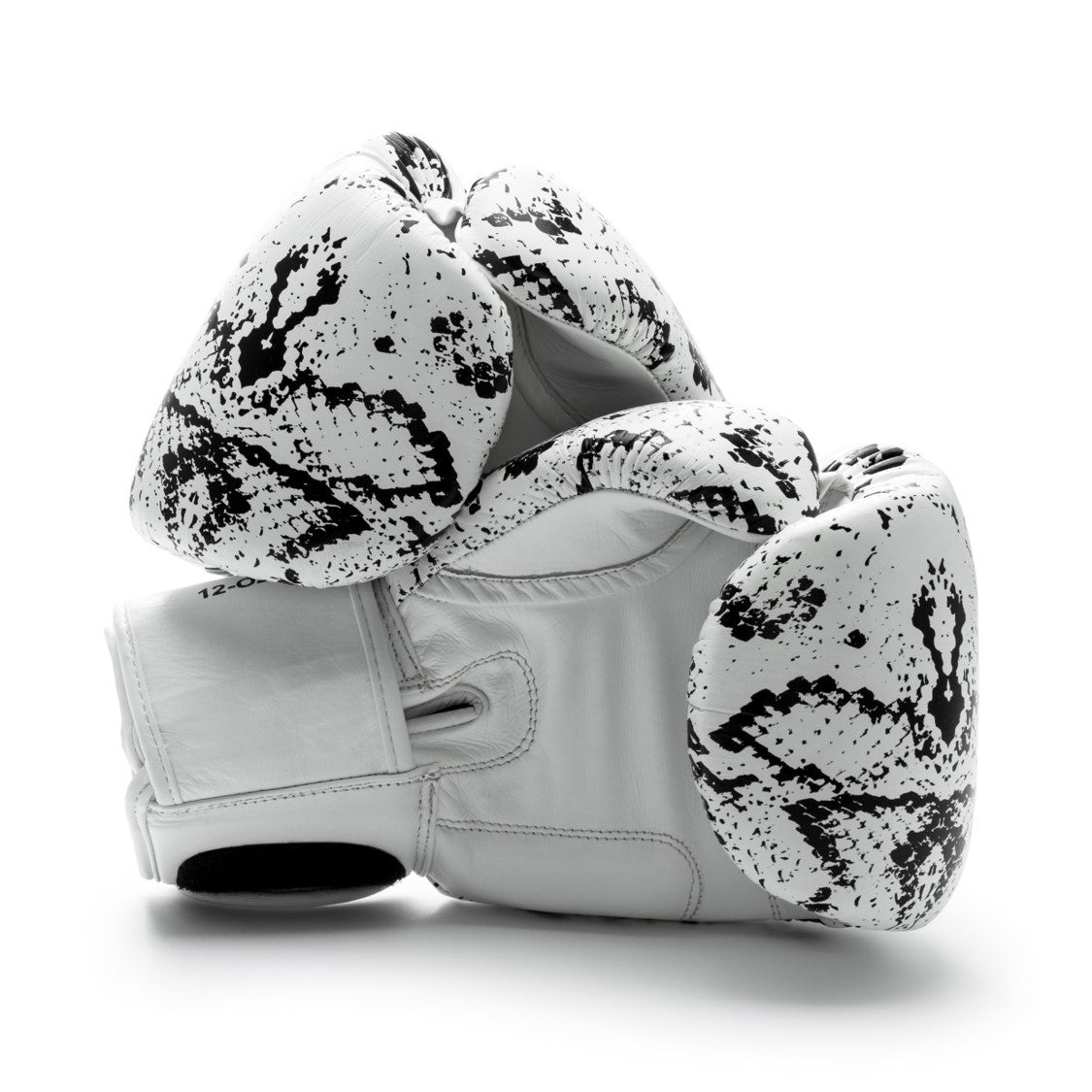 UNIT NINE White Python Boxing Gloves 2