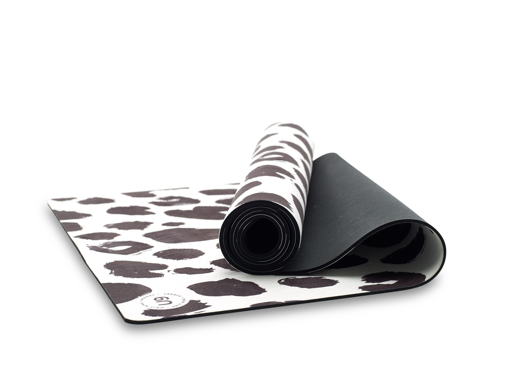 UNIT NINE White Leopard Yoga Mat 3