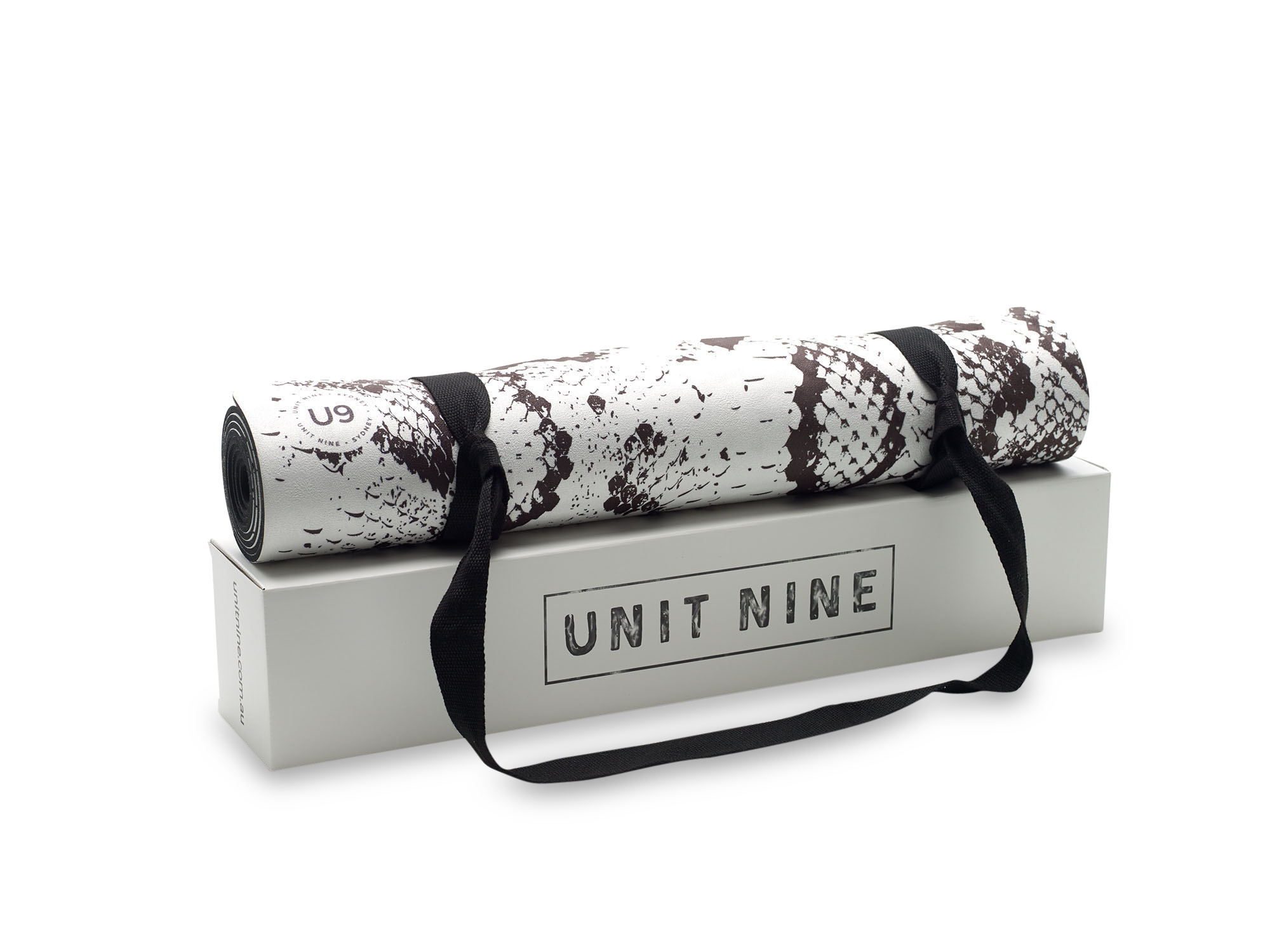 UNIT NINE White Python Yoga Mat