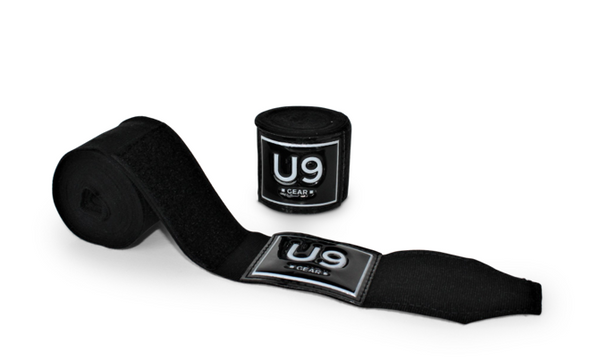 UNIT NINE Black Hand Wraps