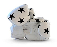 UNIT NINE White Shooting Stars Boxing Gloves 2