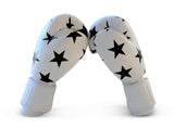 UNIT NINE White Shooting Stars Boxing Gloves 3