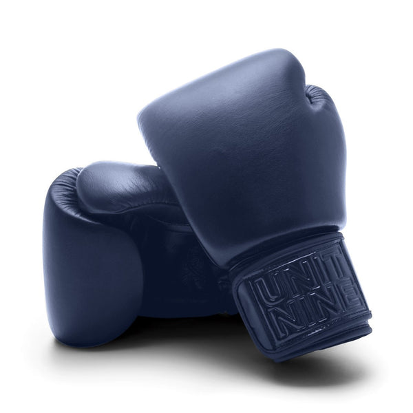 UNIT NINE Navy Boxing Gloves